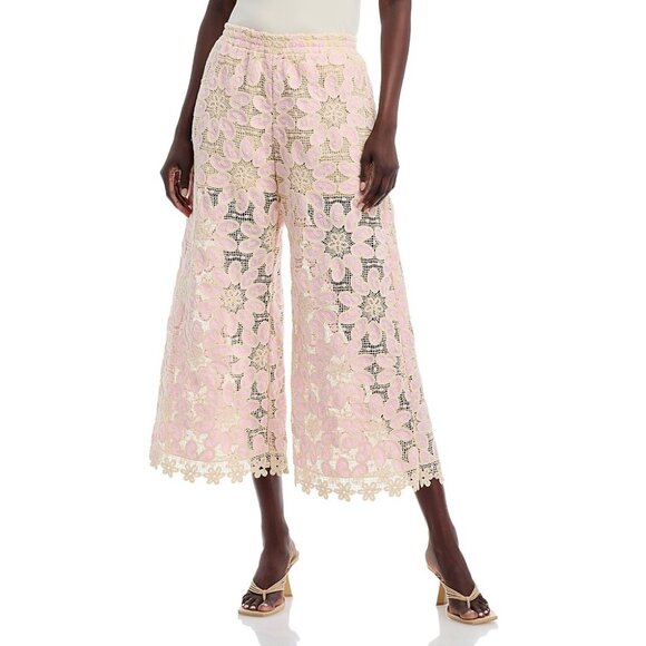 Johnny Was Simone Cropped Pant Small NWT